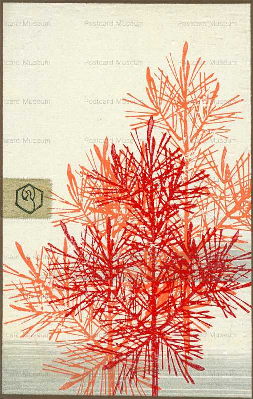 kfg691-襖画 木々2