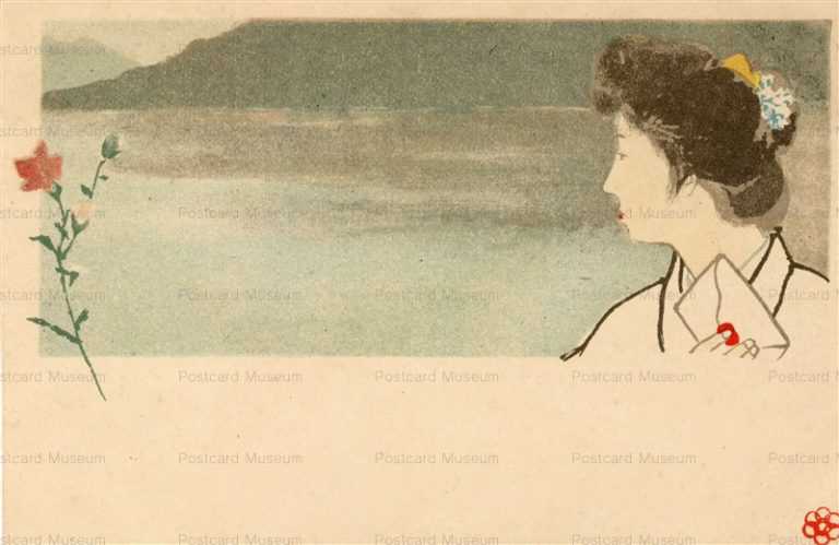 kk005-鏑木清方 想いの手紙