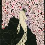 koy093-小林かいち 灰色のカーテン | 絵葉書資料館