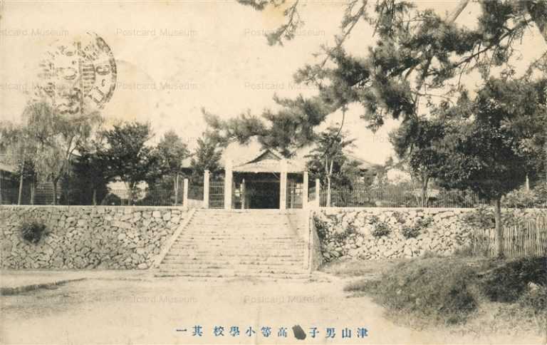 ok1610-Tsuyama Boys Higher Elementary School 津山男子高等小学校 其一