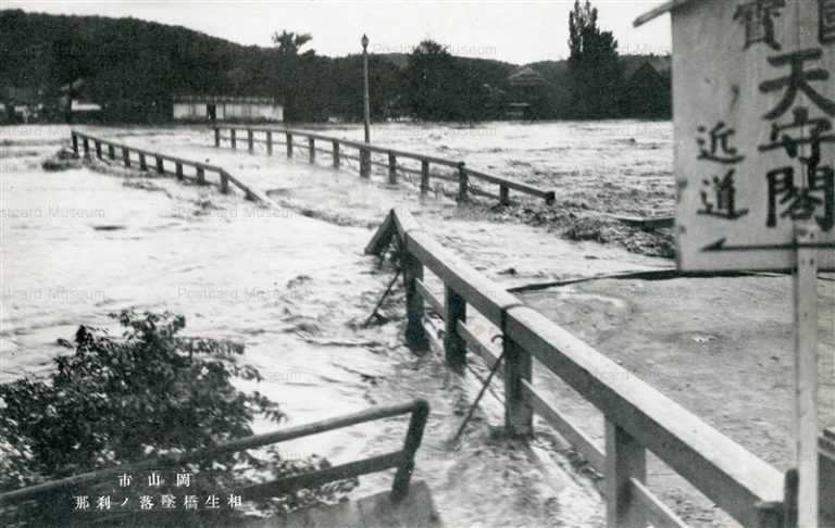 ok860-Aioi Bridge Okayama 相生橋墜落ノ刹那 岡山市