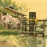 大下藤次郎、桧原湖の秋、希少画集画、新品額付、状態良好 ot030-大下藤次郎-川辺-150x150.jpg