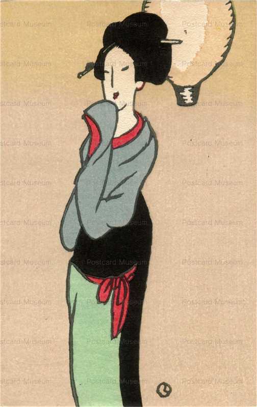 ru076-竹久夢二 提灯