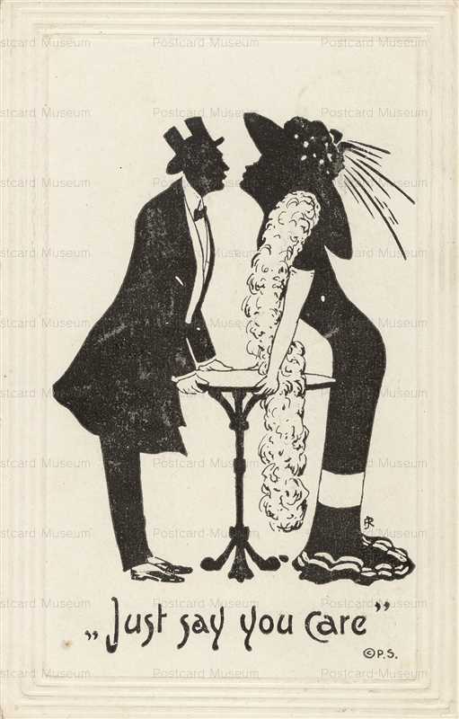 sib058-Romance Couple Kissing Silhouette