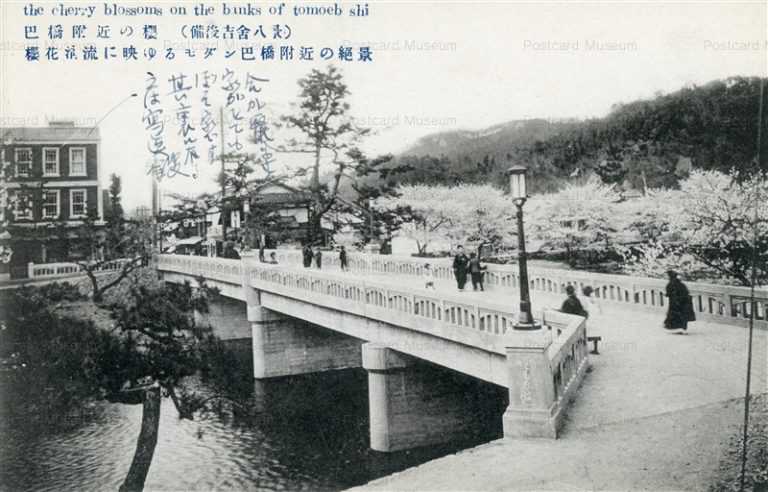 tot730-Cherry Blossoms Tomoebashi 巴橋附近の櫻 備後吉舎八景