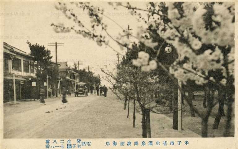 tot880-Kaike Onsen coast 米子市皆生温泉錦波桜海岸