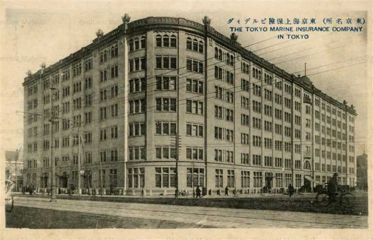 tsb355-Tokyo Marine Insurance Company Tokyo 東京海上保険ビルディング 東京名所