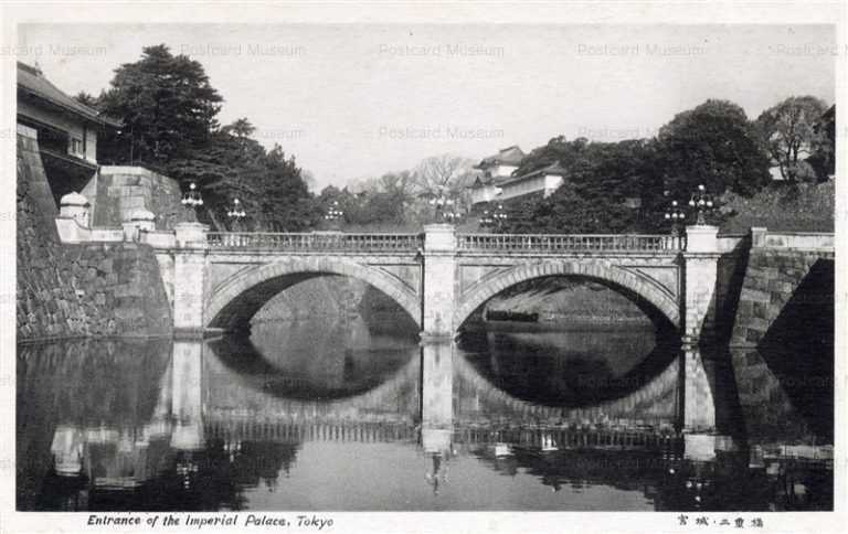 tsb450-Nijubashi Entrance of Imperial Palace,Tokyo 宮城二重橋