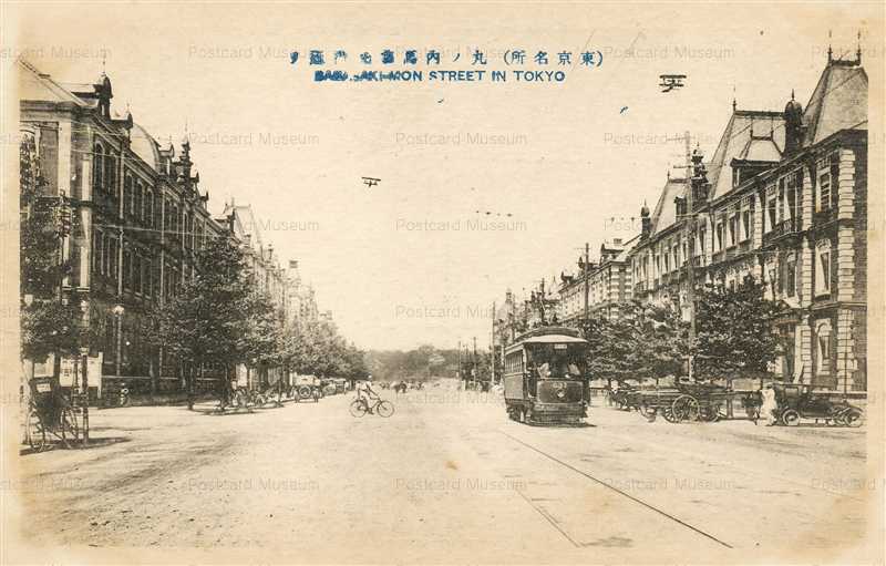 tsb530-Babasaki-mom Street Tokyo 丸ノ内馬場先門通り 東京名所