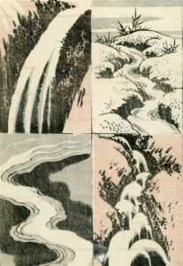 uh714-北斎漫画 滝四季