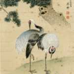 uko726-円山応挙-丹頂鶴-聚美画