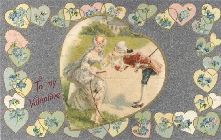 v702-Valentine Victorian Couple John Winsch