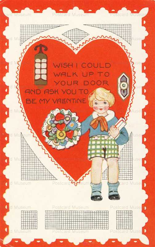 vh892-Valentine Heart Door