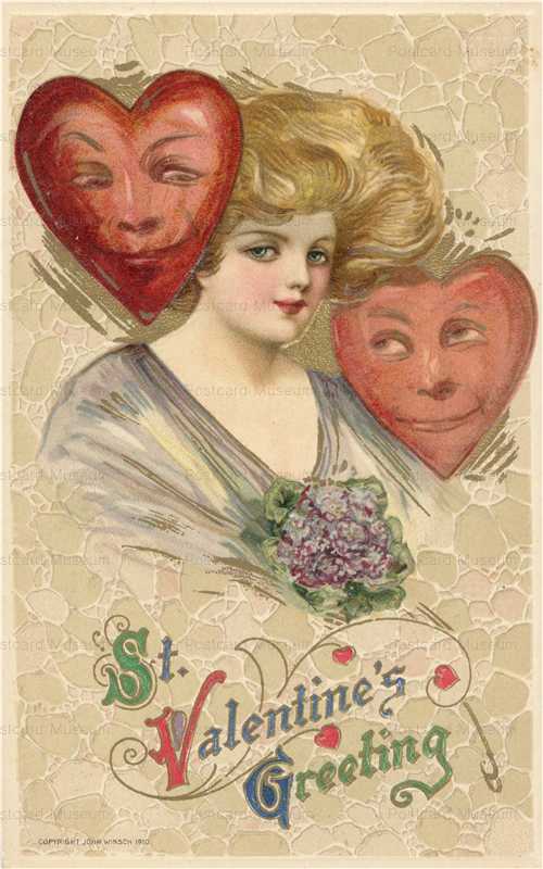 vl572-Winsch Schmucker Valentine Lady Hearts