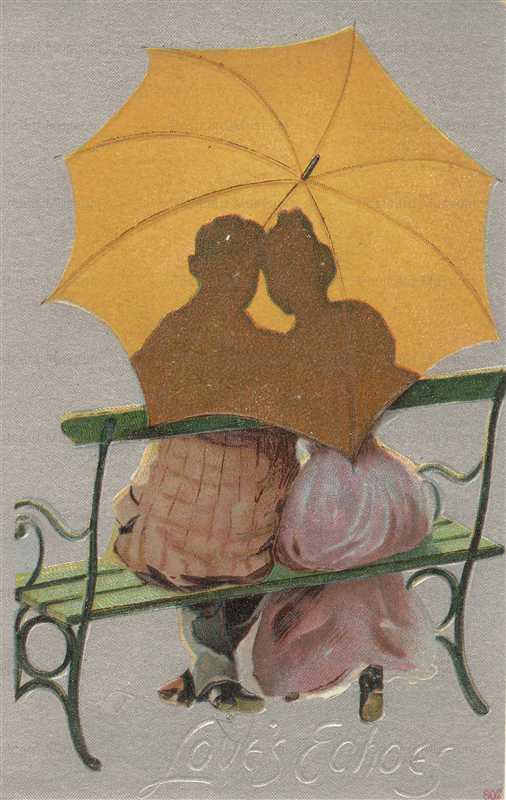 vl710-Valentine Greetings Umbrella