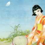 ◆戦前絵葉書2◆佐々木林風原画5枚 日本少年・少女の友 ローマ字表記童話絵本風・イラスト アート・デザイン 挿絵画家 丸尾末広・個展開催記念増補版マンガのスコア