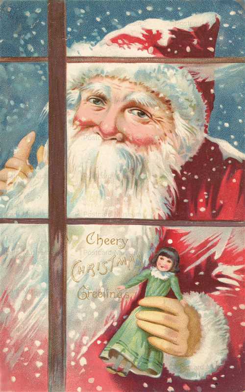 xm530-Santa Claus with Doll