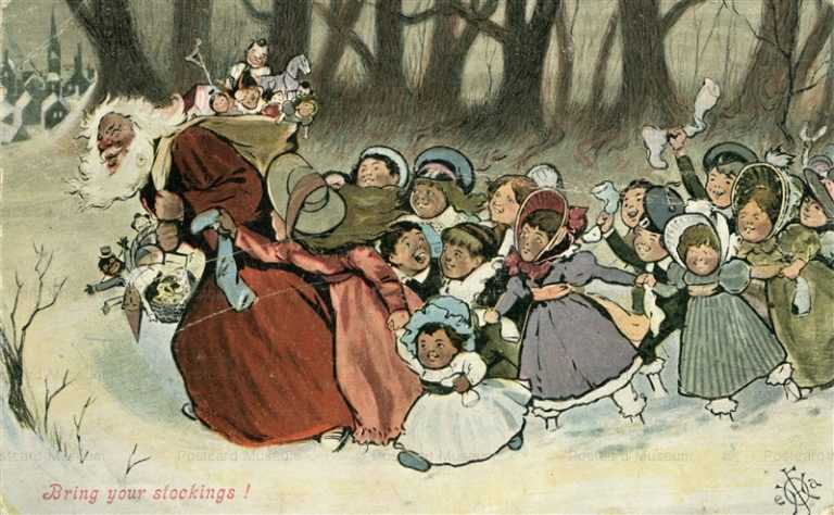 xm560-Santa Claus and Children