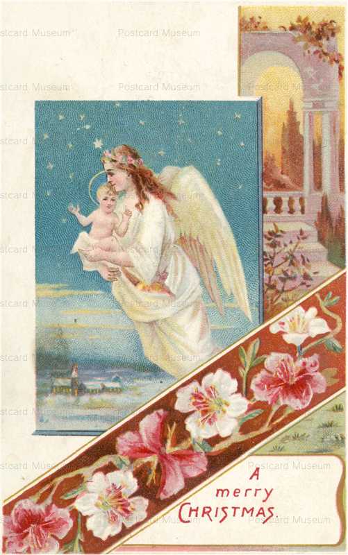 xm625-Merry Christmas Angel