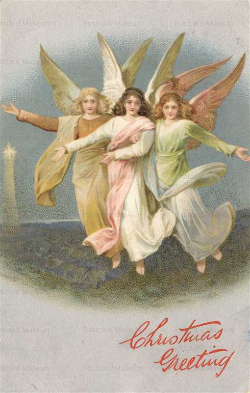 xm850-Christmas Angel Trio