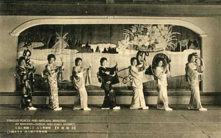 ll1250-Kashima-Shrine Itako Ibaraki 情緒豊なる ここ潮来に見る潮来特有の郷土色 あやめ踊り 水郷 茨城