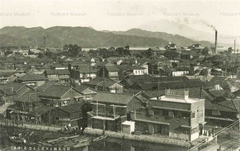 uc216-Fujimibashi Shimizu 富士見橋より富士を望む 清水