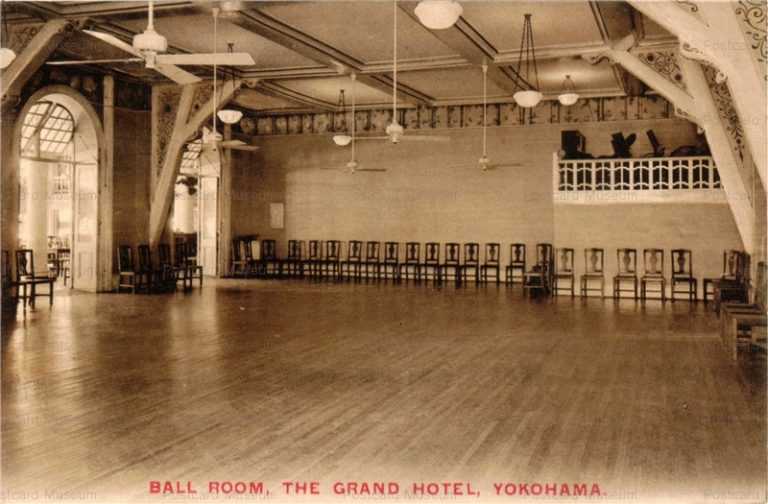 ykb550-Grand Hotel Yokohoma Ball Room 横浜グランドホテル 大広間　