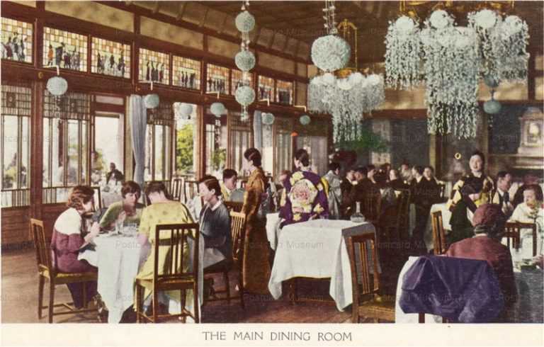 koc819-Miyako Hotel Main Dining Room 都ホテル ダイニングルーム