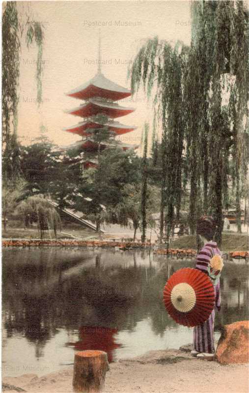 zn530-Sarusawa Pond Nara 奈良猿澤池