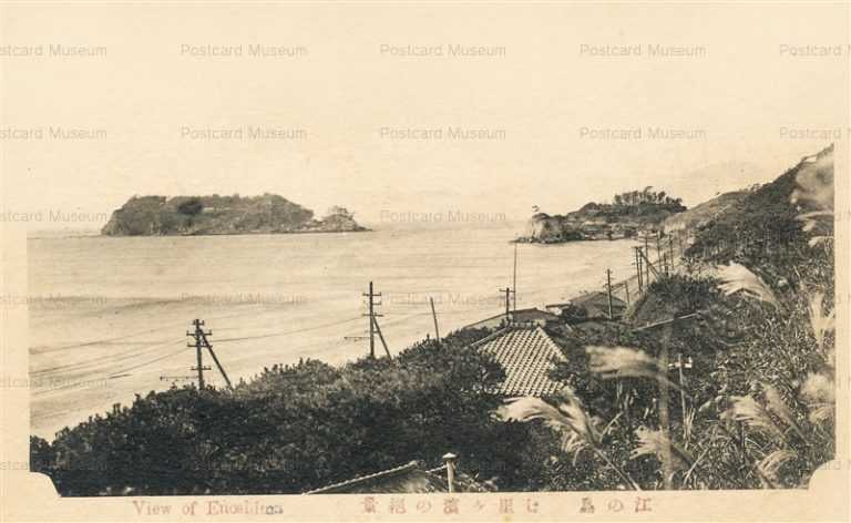 la615-Enoshima 七里ヶ浜の絶景 江の島