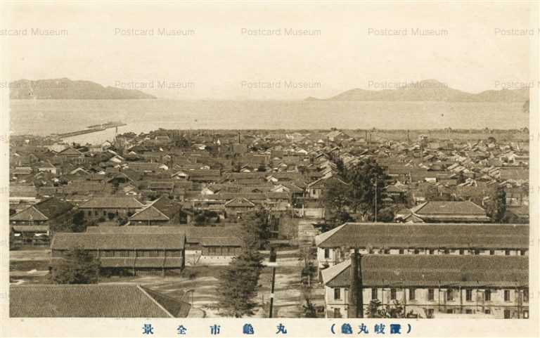 xk945-Marugame 丸亀市全景 讃岐丸亀