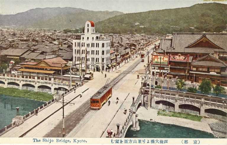 Amazon.co.jp: XyD8619有京都 手彩色 四条通上空より俯瞰せる