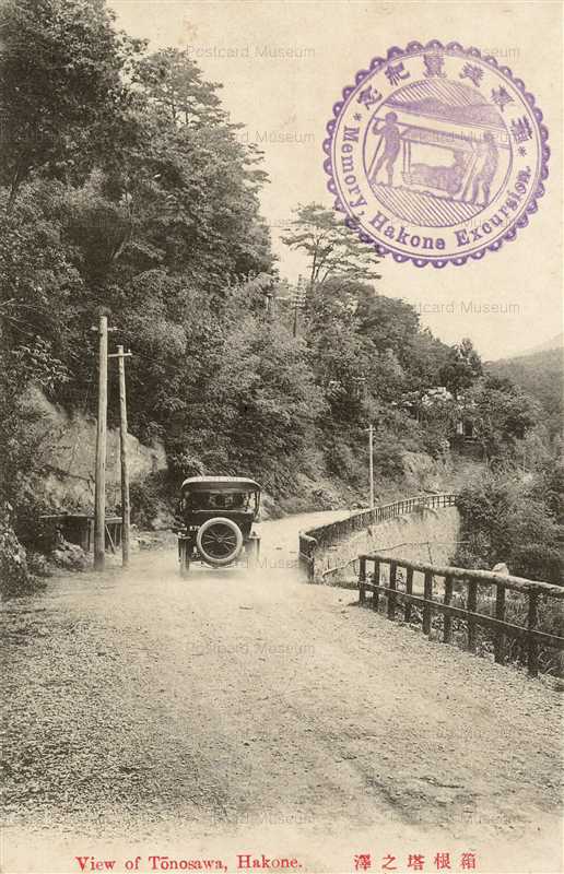 lh150-View of Tonosawa, Hakone 箱根塔之澤