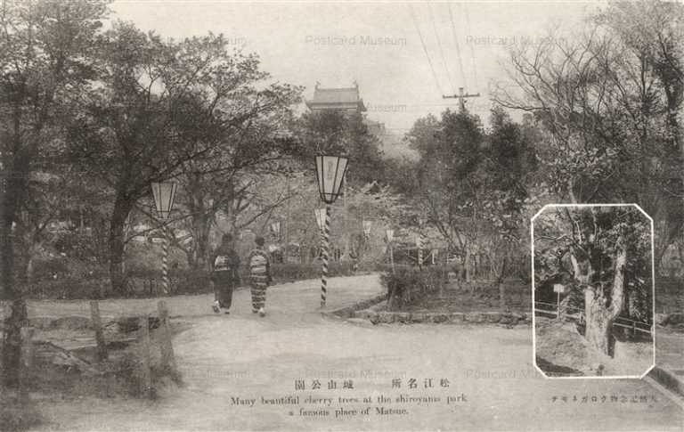 cim720-Shiroyama park Matsue　松江名所　城山公園