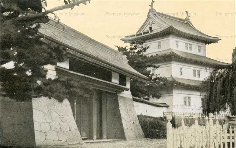 【年中無休】 Castle hh1900-Fukuyama Tower 松前名所 焼失前の福山城天守閣 絵葉書