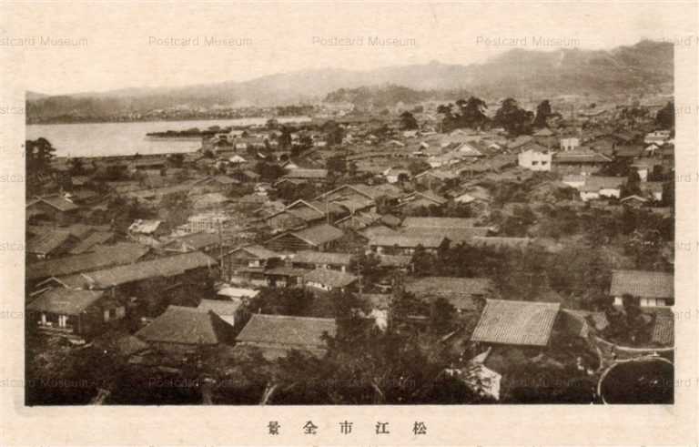 cim385-Matsue 松江市全景