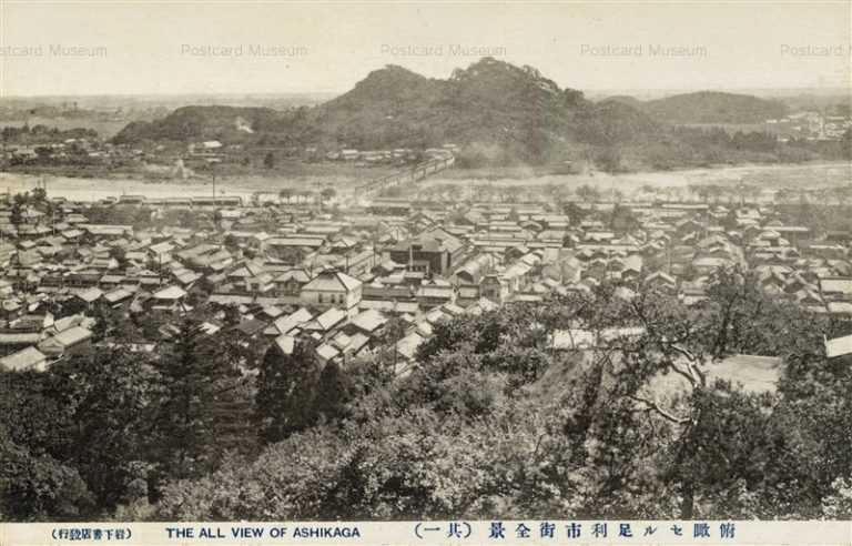 lt1470-Whole View Ashikaga 俯瞰セル足利市街全景其一