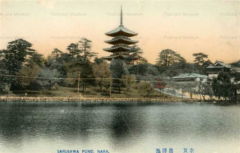 zn515-Sarusawa Pond Nara 猿沢池 奈良