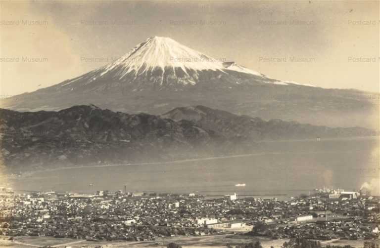 uc252-Mt Fujin Shimizu 日本平より清水 富士山