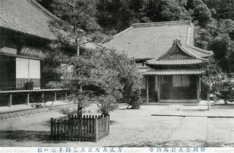 uc182-Shizuoka Oiwarinsaiji 静岡市大岩臨済寺 方丈及大正天皇御手植の松