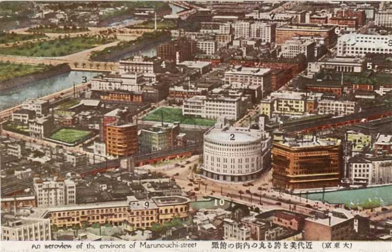 t290-Aeroview Marunouchi-street 近代美を誇る丸の内の俯瞰