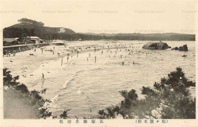 lc270-Nagahama Beach Maysugahama 長塚海水浴場 松ヶ濱名所　