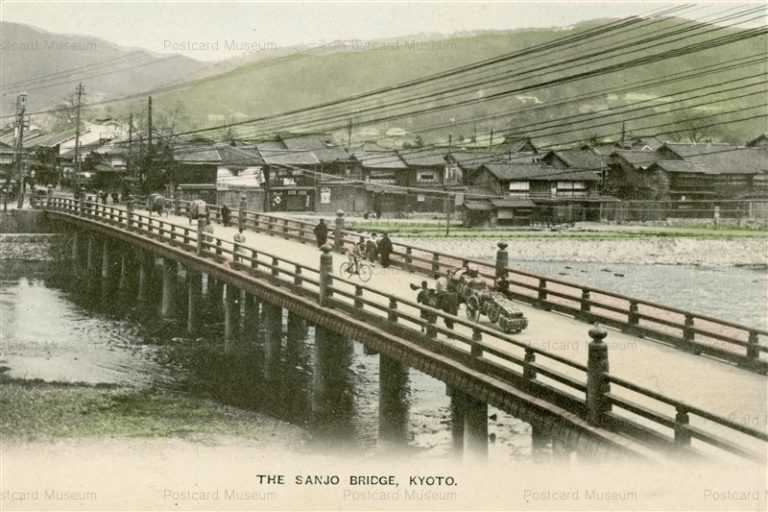 ky246-The Sanjo Bridge Kyoto 三条大橋