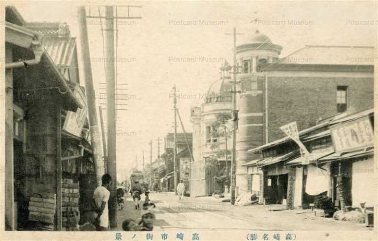 lg532-Takasaki City Gunma 高崎市街ノ景 高崎名勝