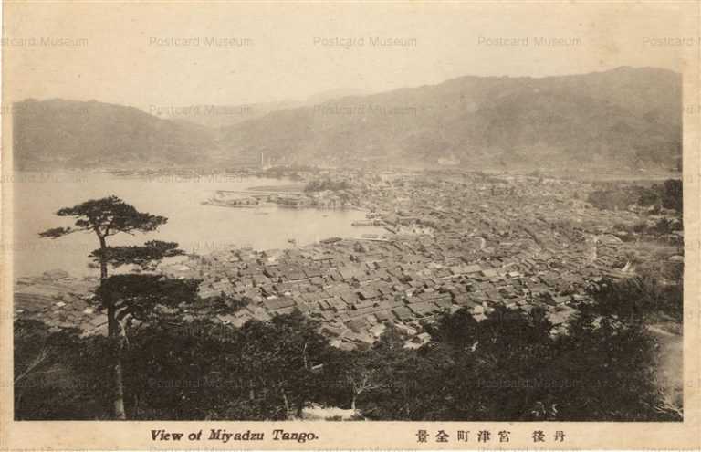 kfb863-Miyazu Tango 宮津町全景 丹後