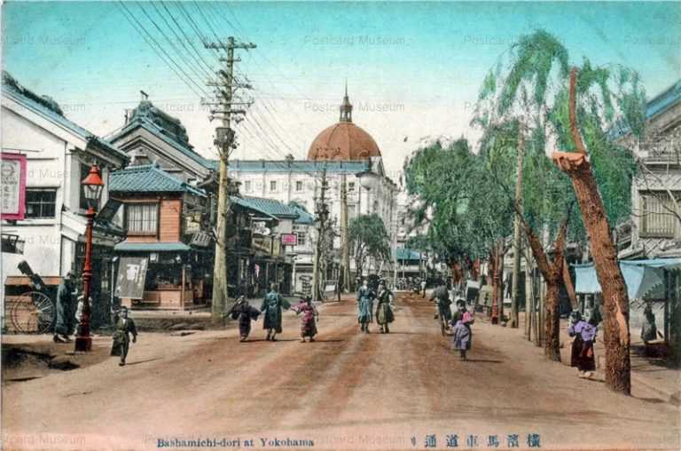 yo125-Bashamichi-dori Yokohama 横浜馬車道通り