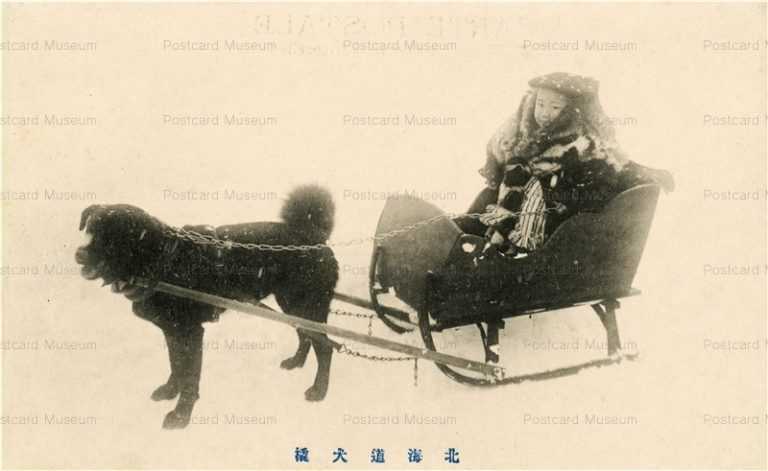 hba110-Dogsled Hokkaido 北海道 犬橇