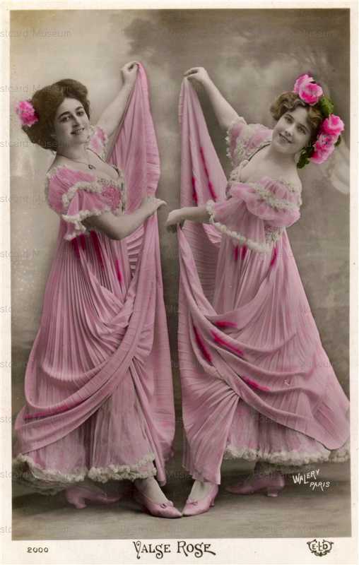 el325-Rose Dancers Walery Paris