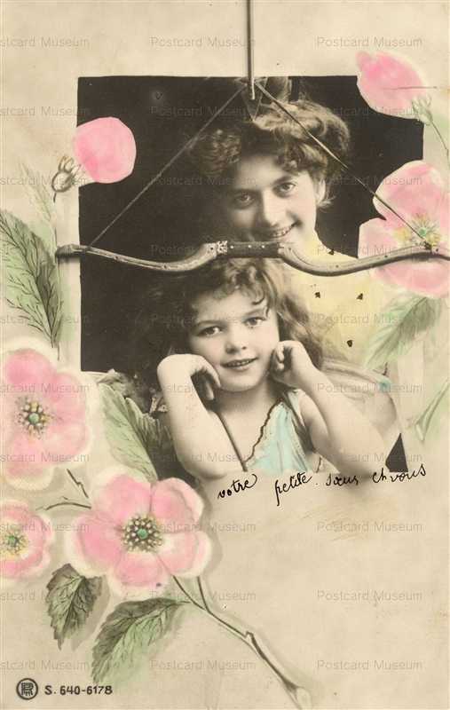 el380-Edwardian Lady and Girl