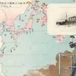 gn406-軍艦宗谷機関少尉候補生練習航海記念 明治四十一年 | 絵葉書資料館